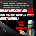 Komen Aja Langsung Jadi | 5 Script Backsound Lobby Mobile Legends Terbaru 
